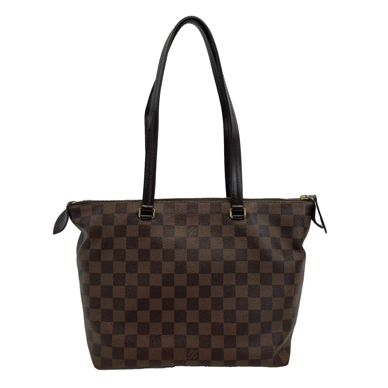Louis Vuitton - Lena Tote PM Damier Ebene Brown - Tote w/ lock & key
