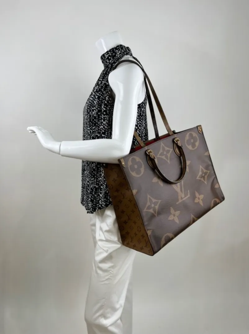 Louis Vuitton Limited Edition Giant Monogram Reverse Onthego GM