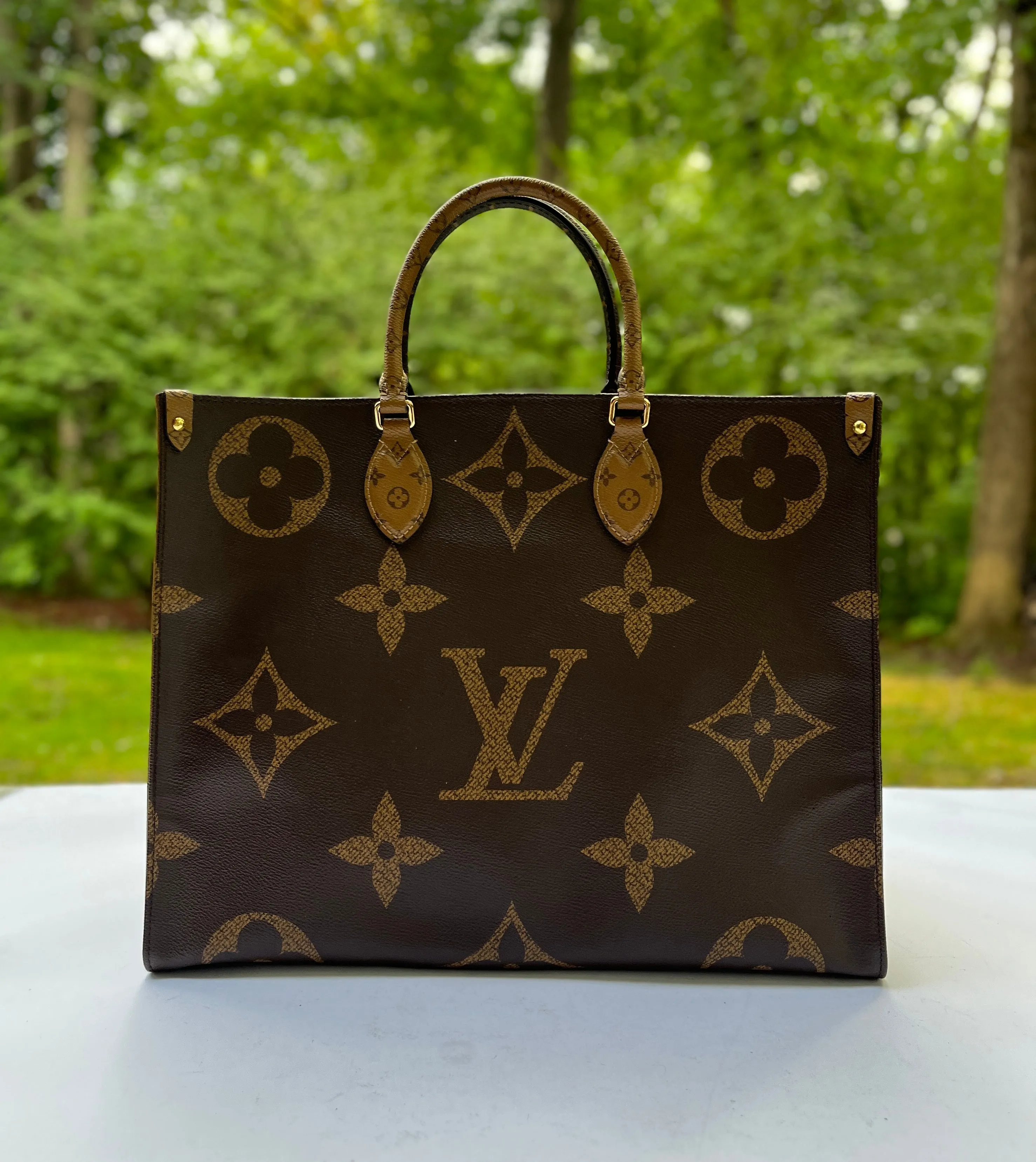 Louis Vuitton Limited Edition Giant Monogram Reverse Onthego GM