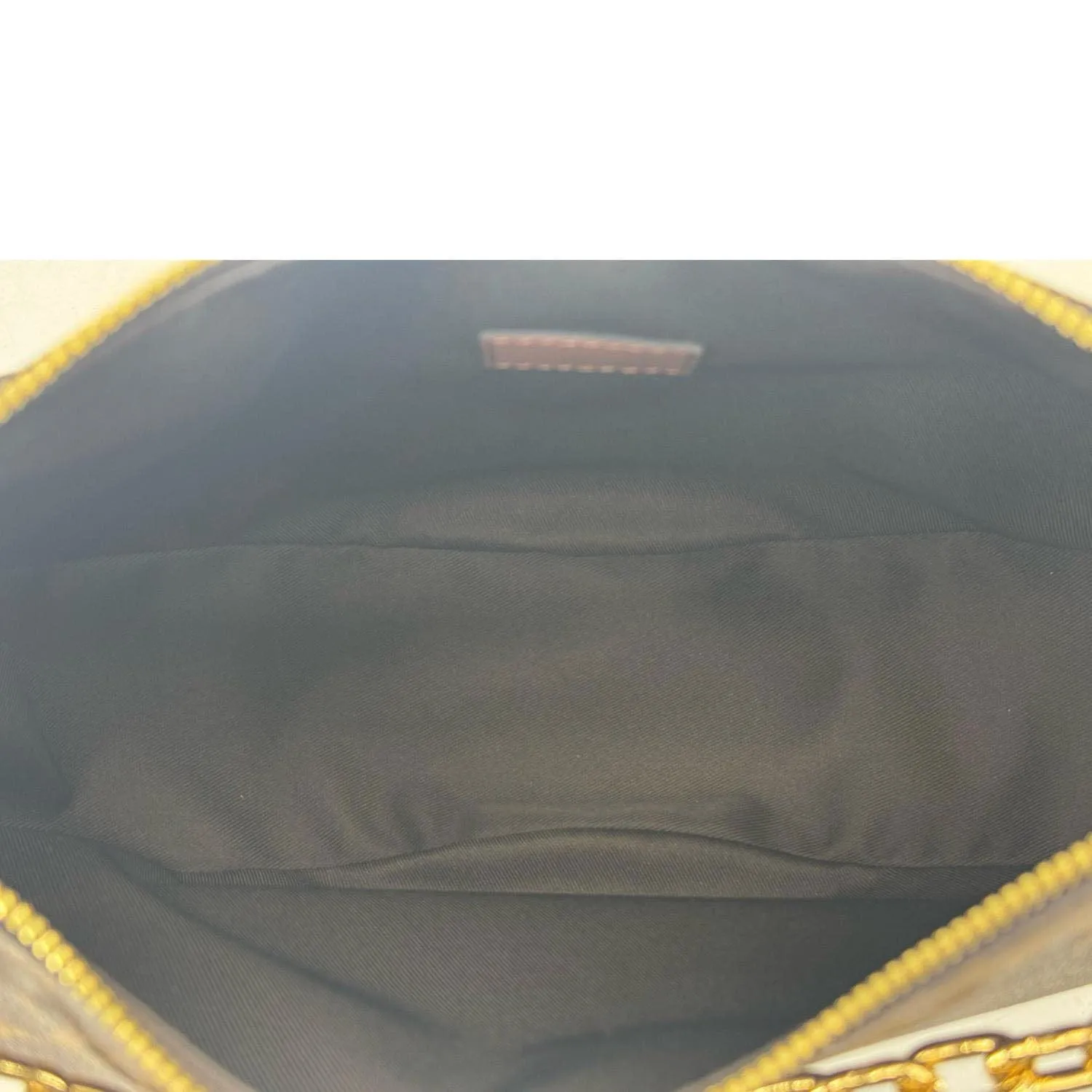 LOUIS VUITTON Loop Reverse Monogram Canvas Hobo Shoulder Bag Brown