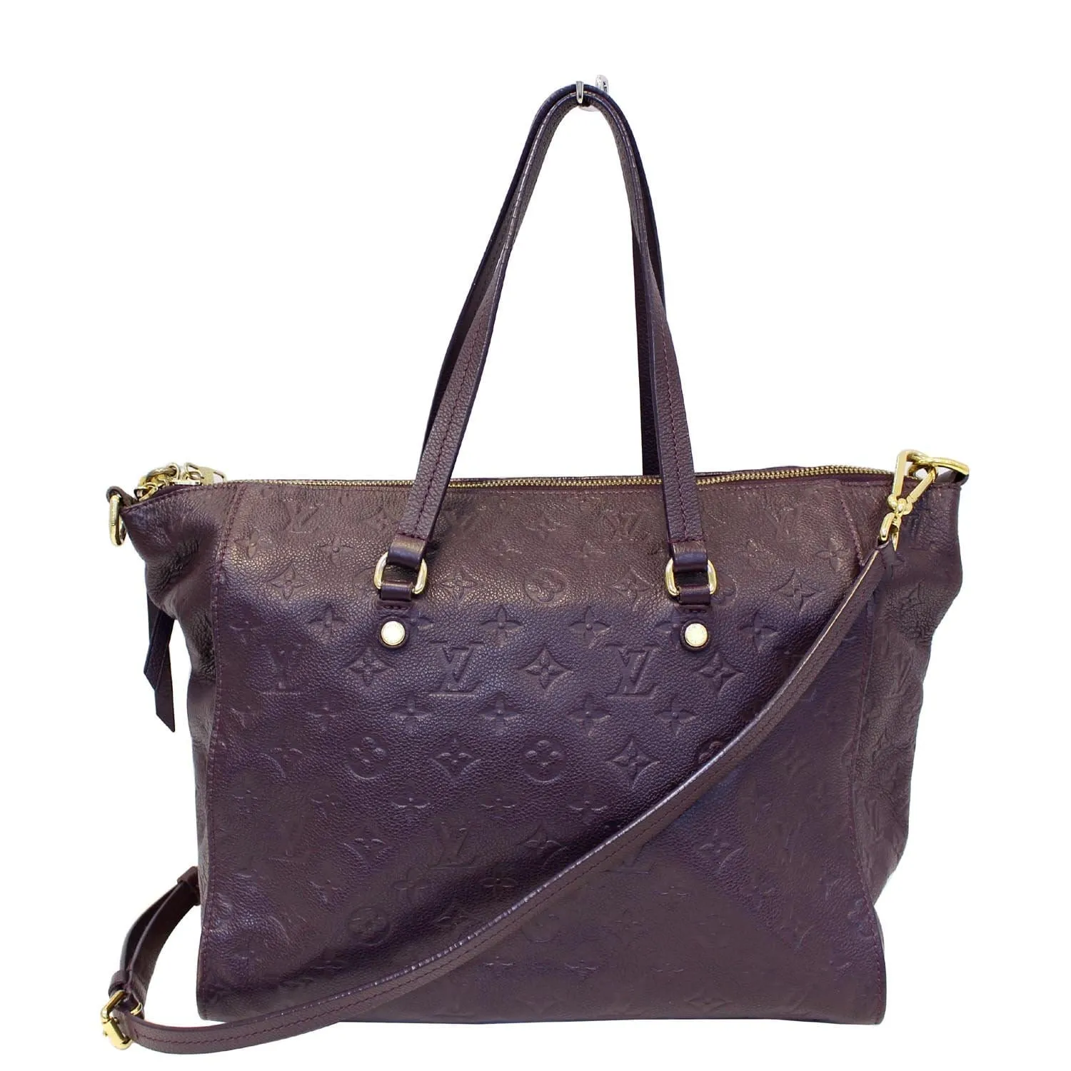 LOUIS VUITTON Lumineuse PM Monogram Empreinte Leather Shoulder Bag