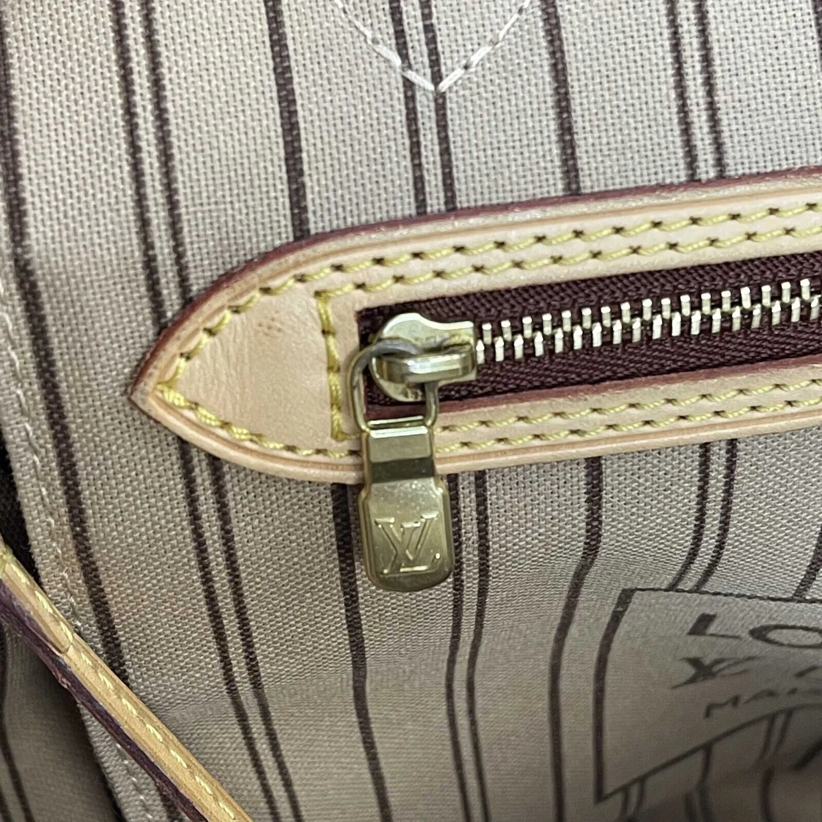 Louis Vuitton - LV Neverfull NM MM - Brown Tote w/ Pouch