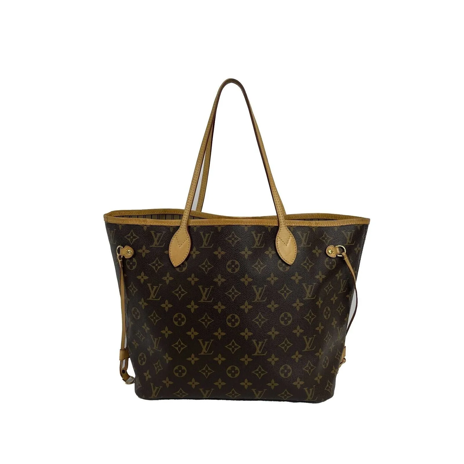 Louis Vuitton - LV Neverfull NM MM - Brown Tote w/ Pouch