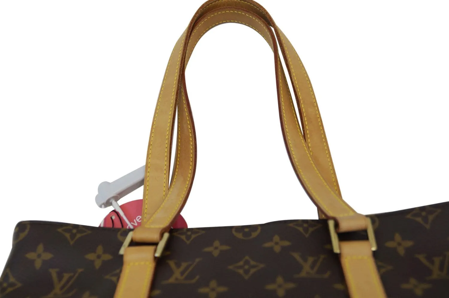 LOUIS VUITTON Monogram Canvas Brown Piano Cabas Tote Bag