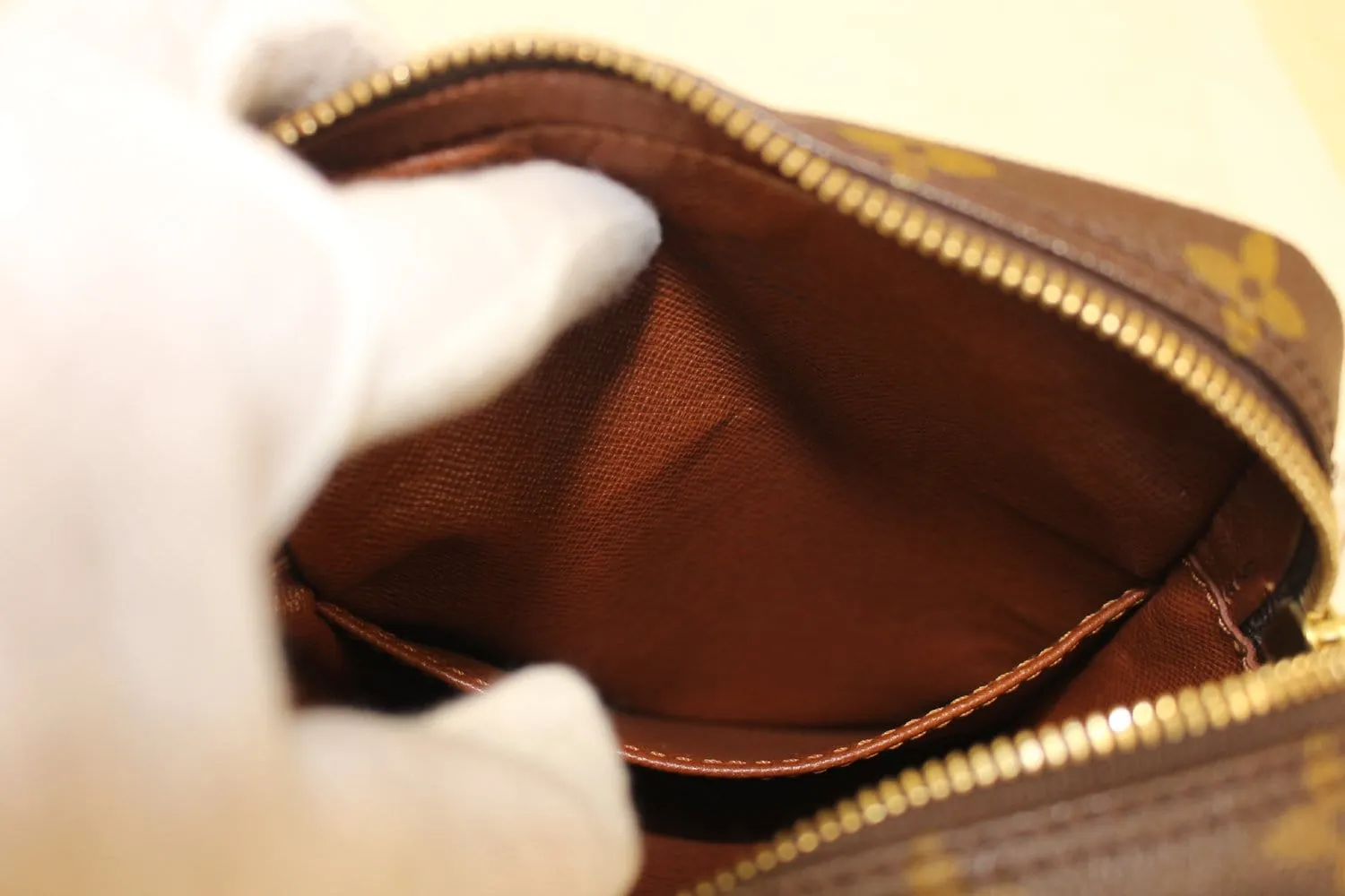 LOUIS VUITTON Monogram Canvas Danube Crossbody Bag