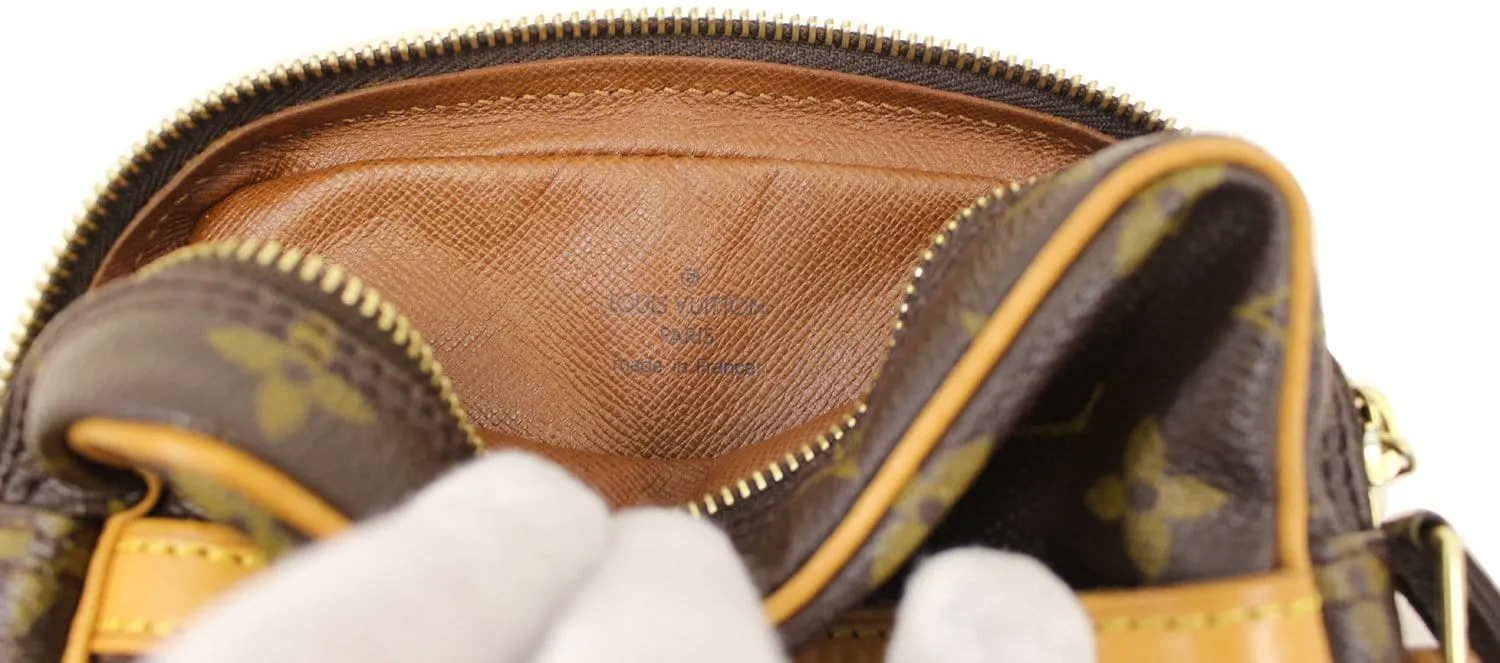LOUIS VUITTON Monogram Canvas Danube Crossbody Bag