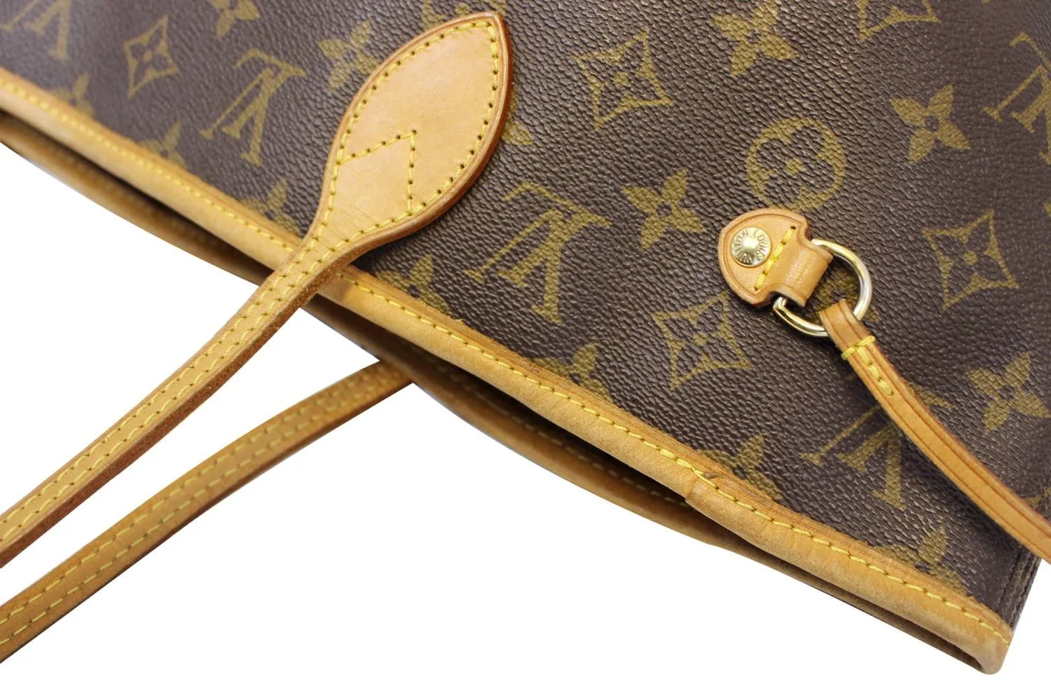 LOUIS VUITTON Monogram Canvas Neverfull MM Tote Shoulder Bag