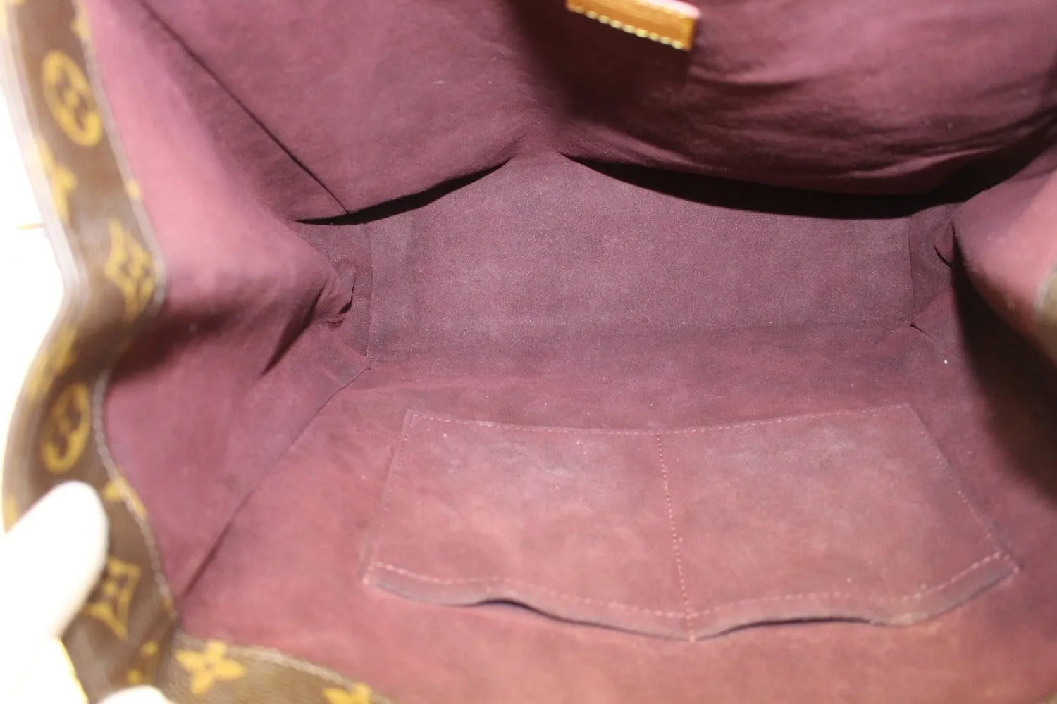LOUIS VUITTON Monogram Canvas Voltaire Tote Shoulder Bag
