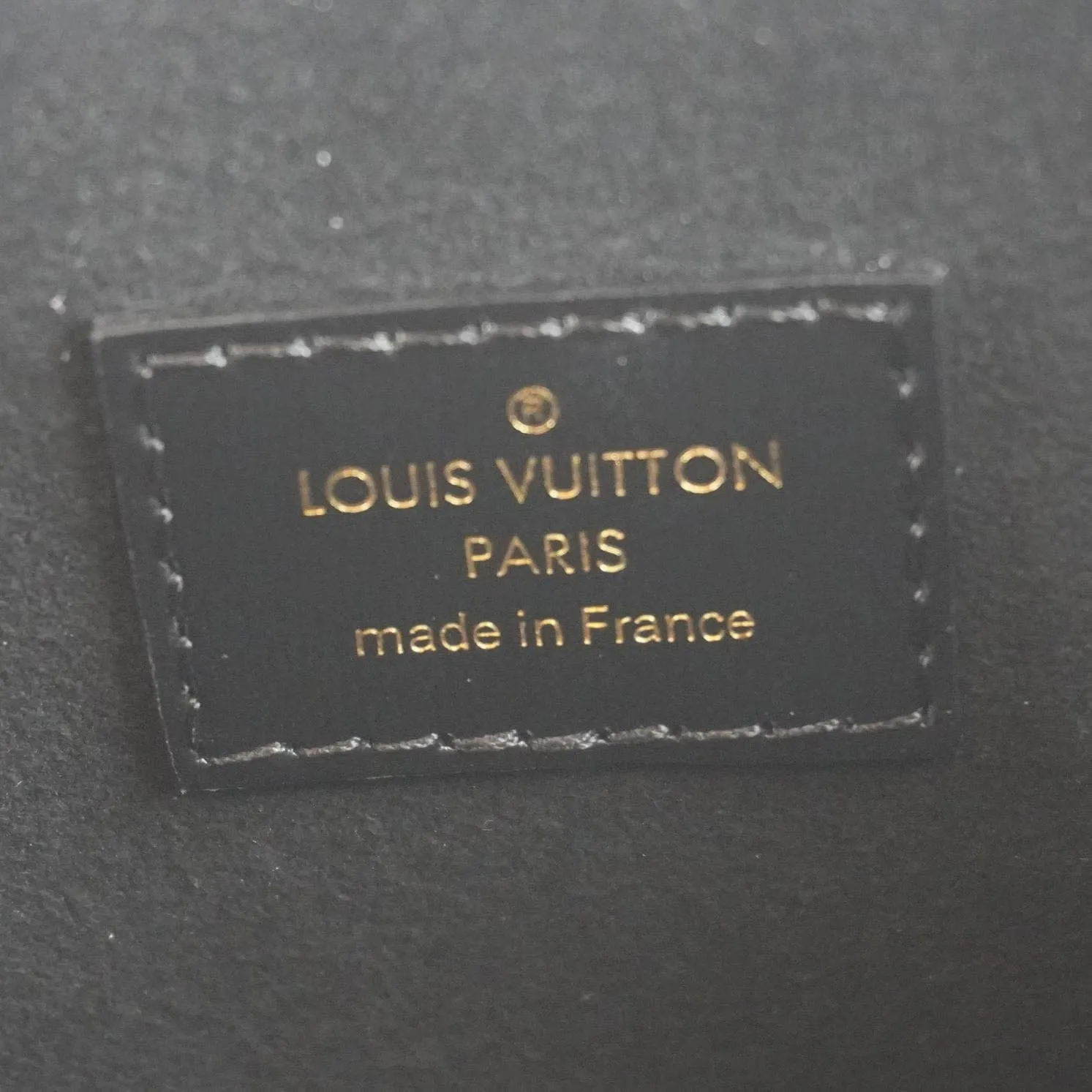 LOUIS VUITTON Noe Monogram Reverse Canvas Purse Brown