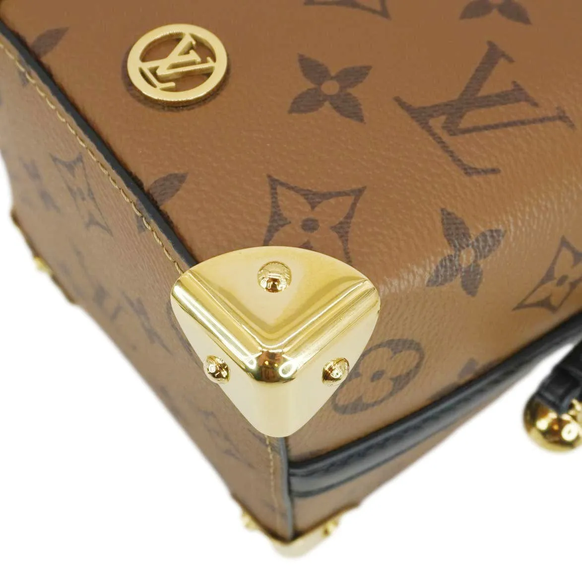 LOUIS VUITTON Noe Monogram Reverse Canvas Purse Brown