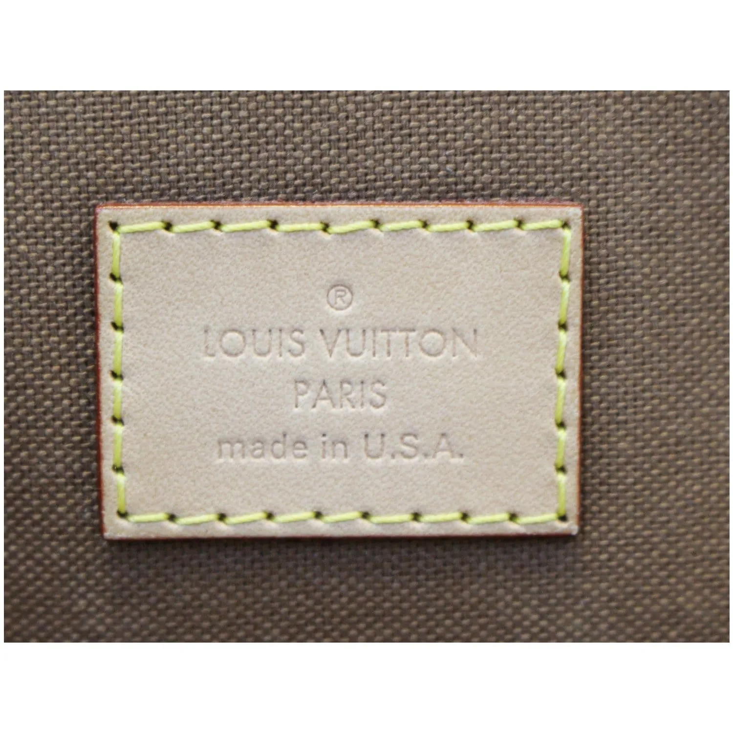 LOUIS VUITTON Tivoli GM Monogram Canvas Shoulder Bag Brown