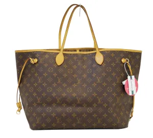 LOUIS VUITTON Vuitton Monogram Neverfull GM Shoulder Bag