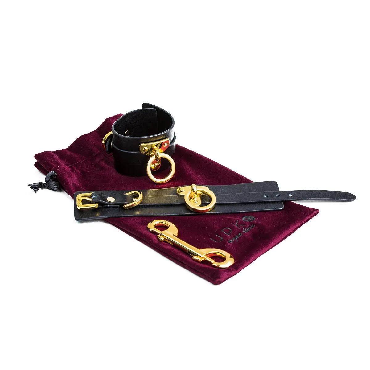 Luxury Italian Leather Handcuffs by UPKO