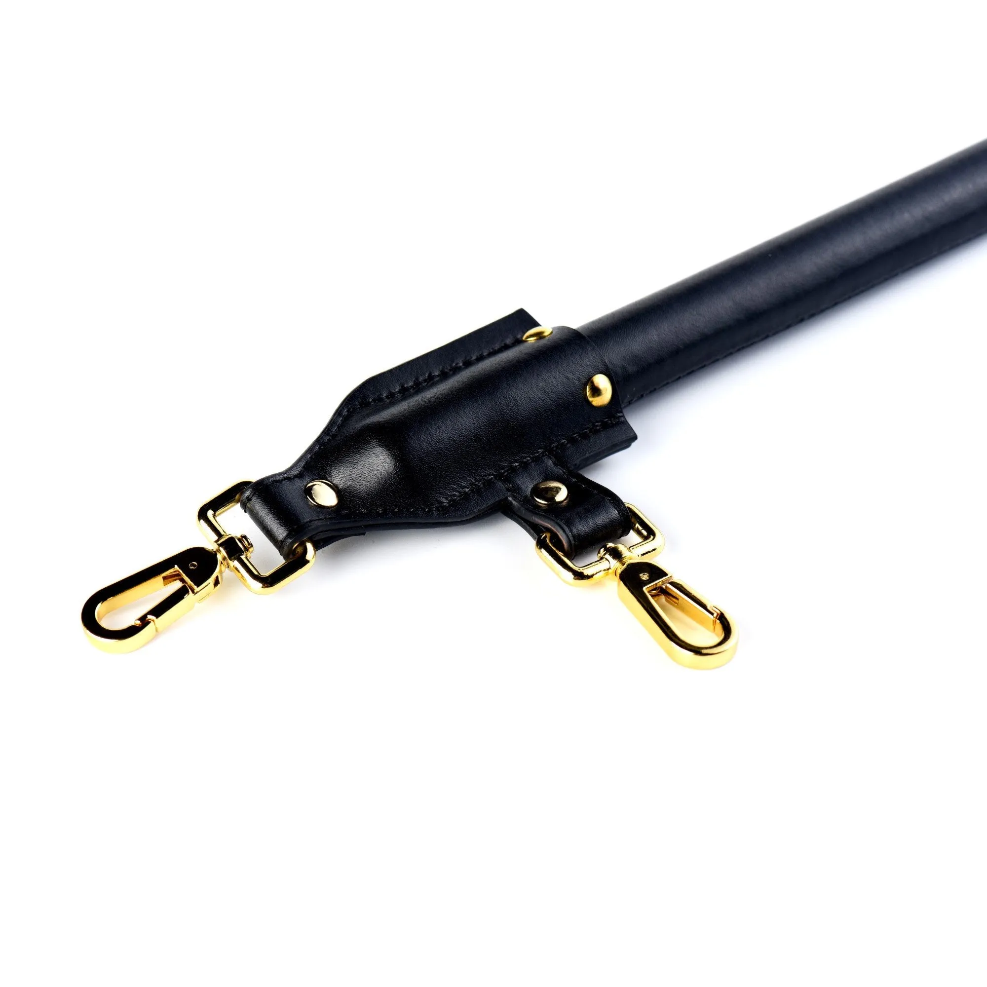 Luxury Italian Leather Spreader Bar, Handcuffs, and Ankle Cuffs Set by UPKO