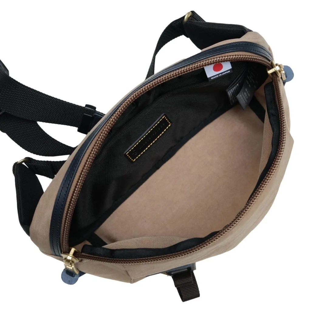 Master-piece "Link" Shoulder Bag (Beige)