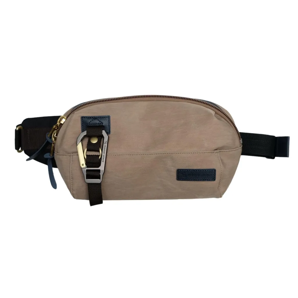 Master-piece "Link" Shoulder Bag (Beige)