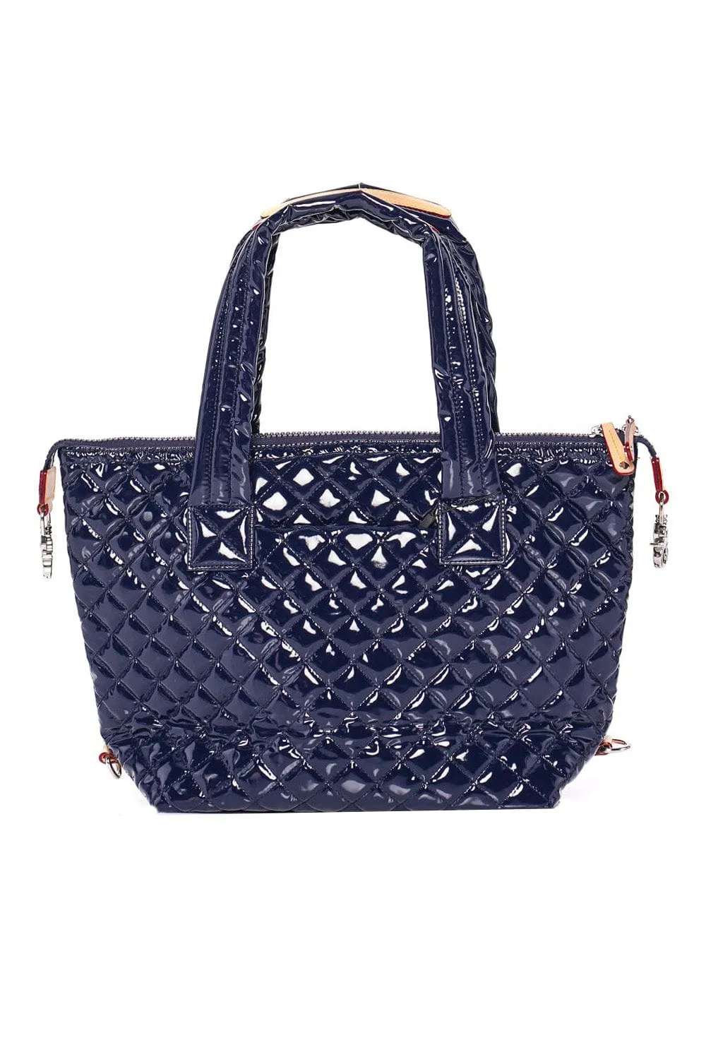 Medium Sutton Deluxe Navy Lacquer Tote