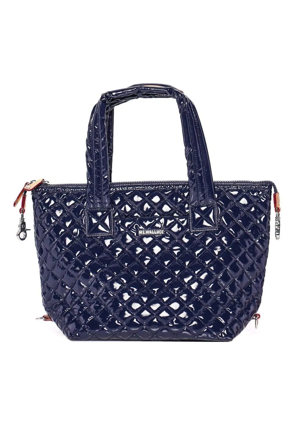 Medium Sutton Deluxe Navy Lacquer Tote
