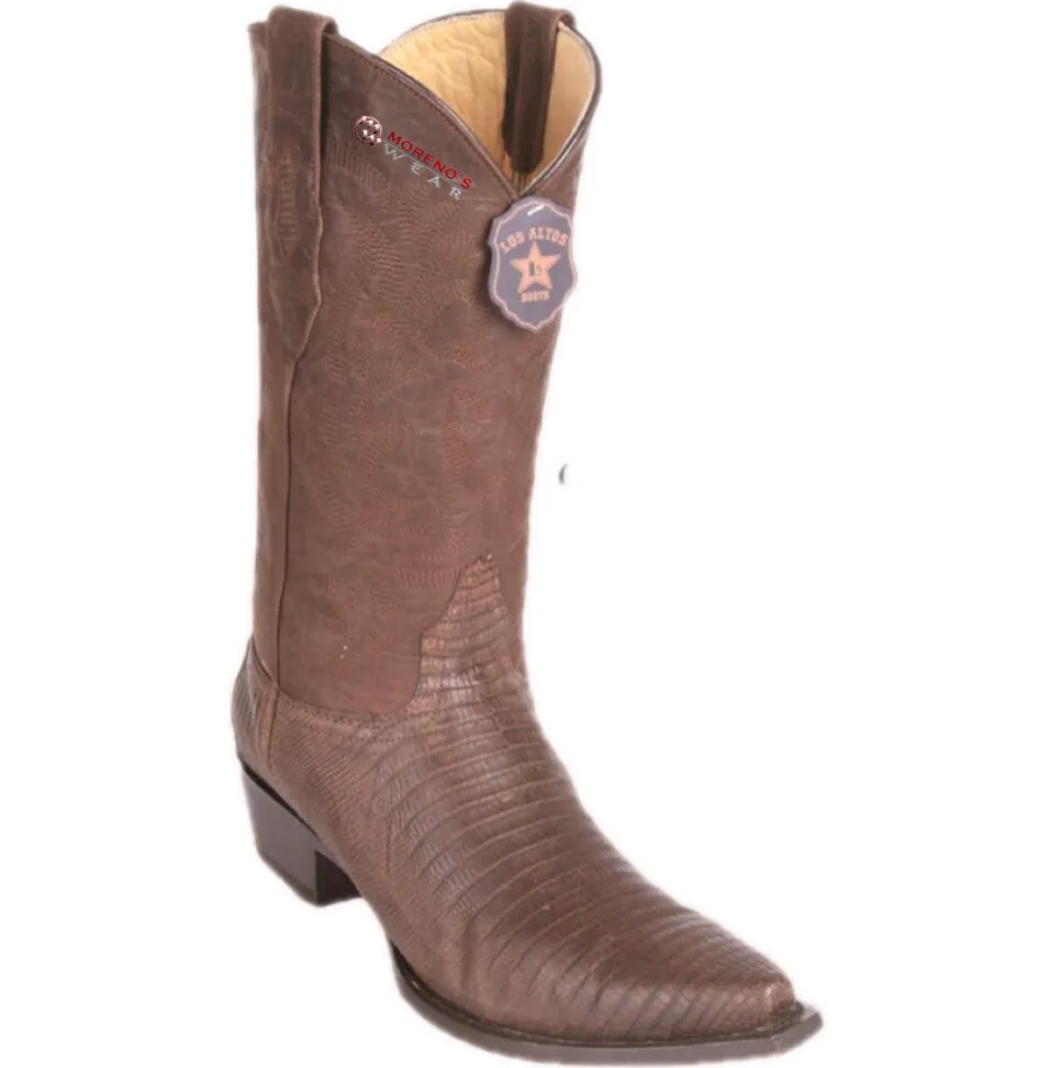 Men’s Los Altos Teju Lizard Boots Snip Toe