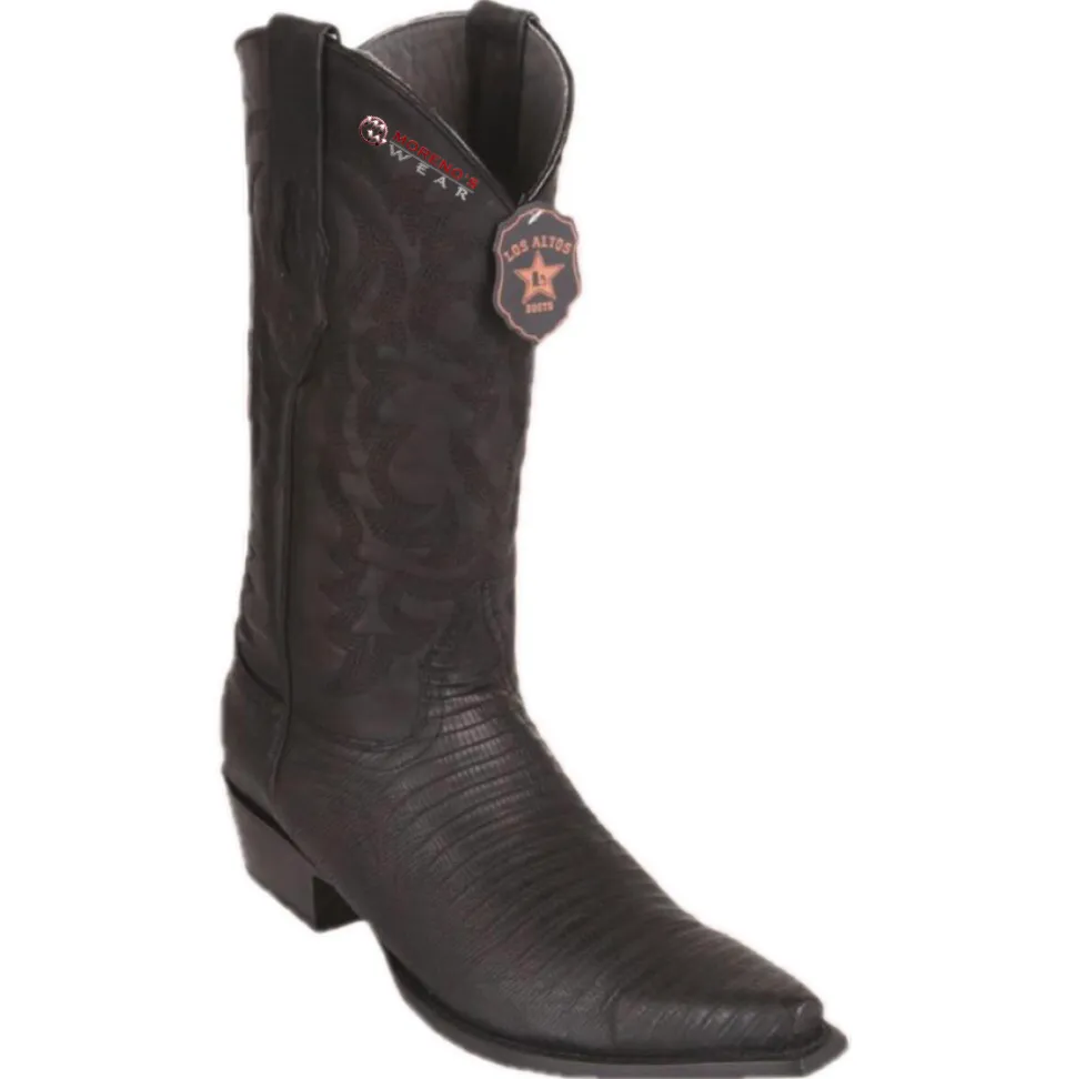 Men’s Los Altos Teju Lizard Boots Snip Toe