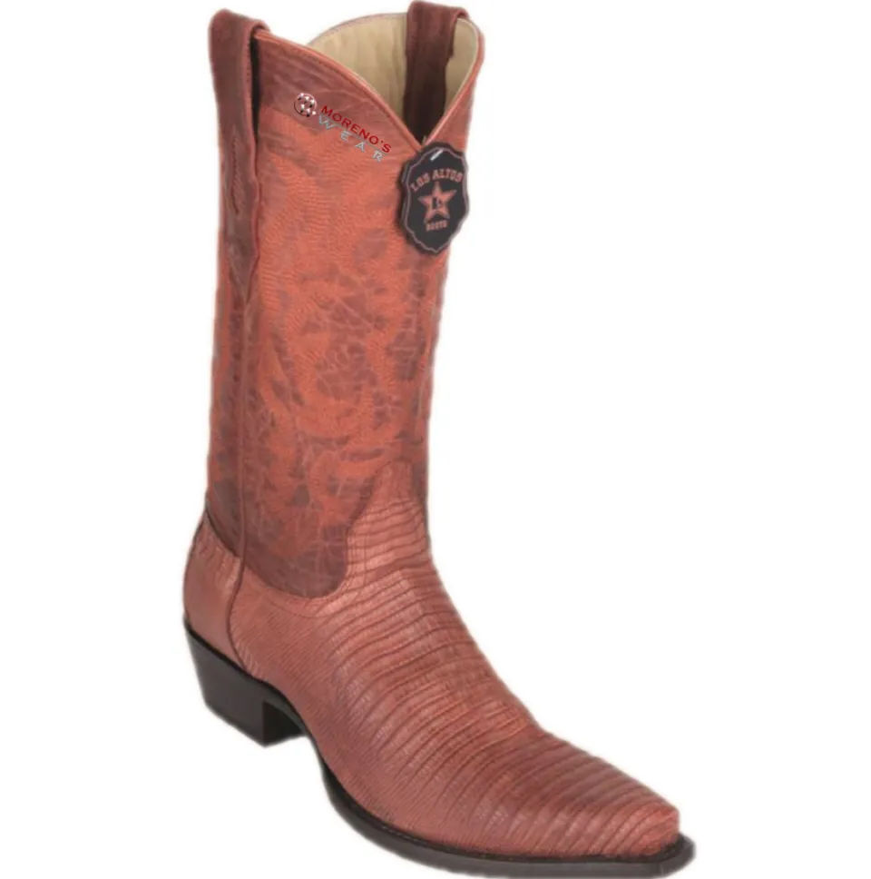 Men’s Los Altos Teju Lizard Boots Snip Toe
