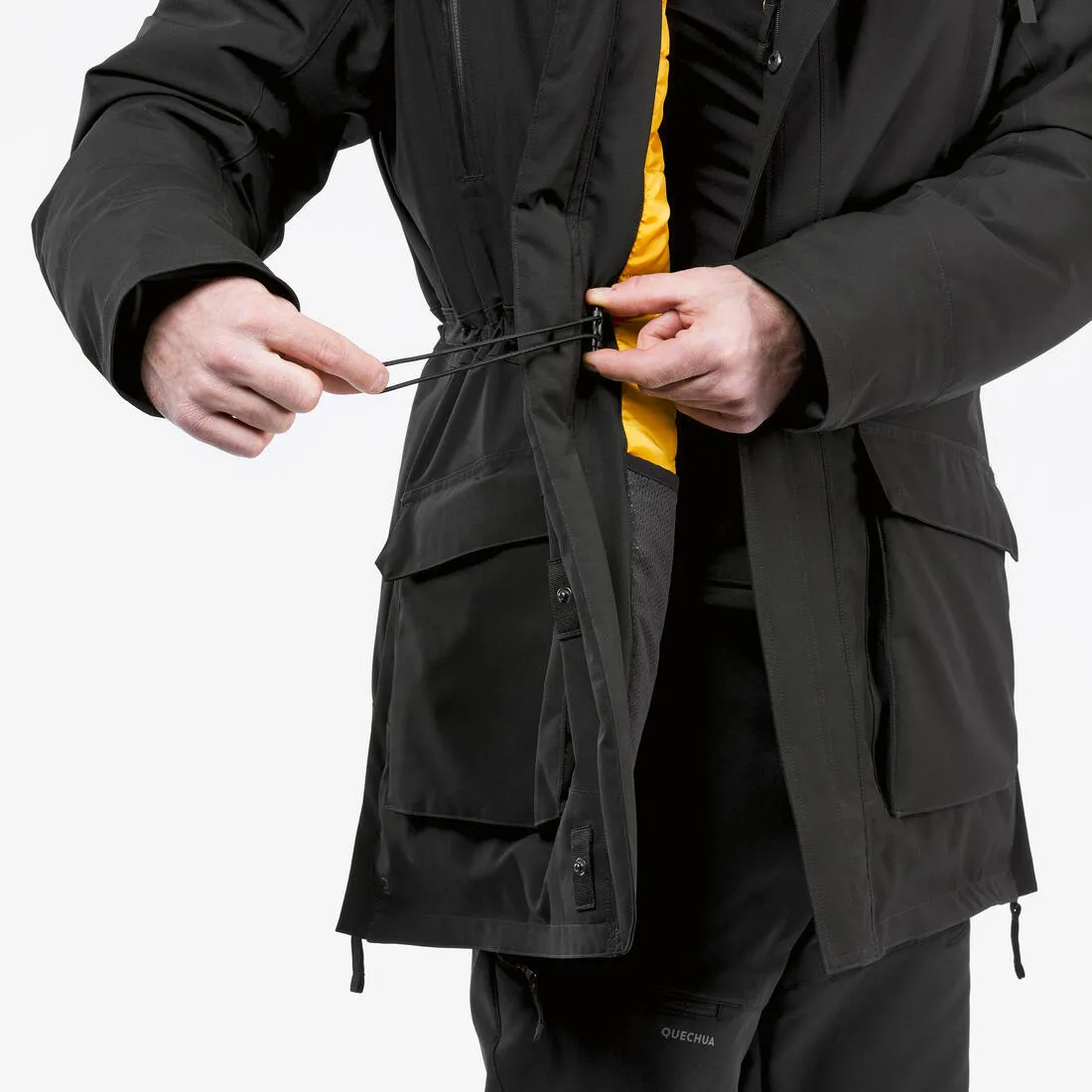 Men’s waterproof hiking parka -20°C, NH900