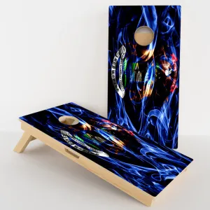 Michigan Flag Professional Cornhole Boards