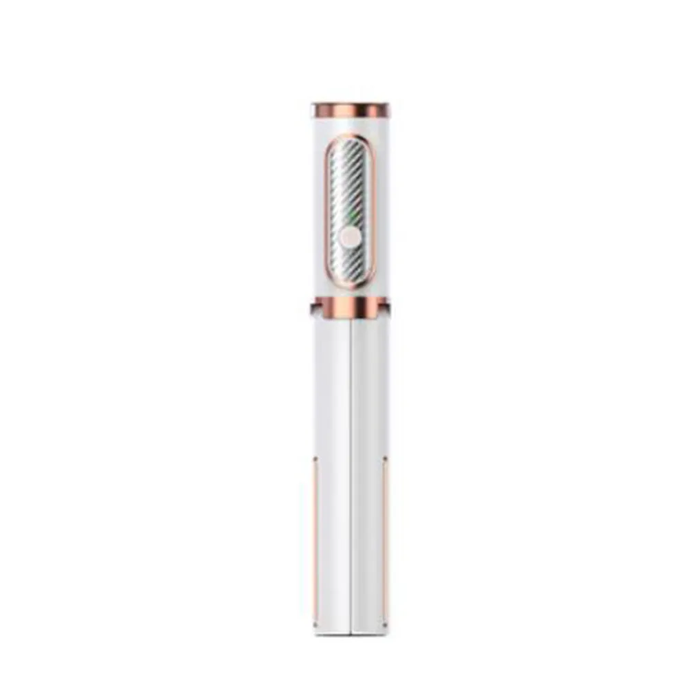 Mini Portable Wireless Selfie Stick Bluetooth Tripod Lightweight 15KG for Smart Phone IOS Version white