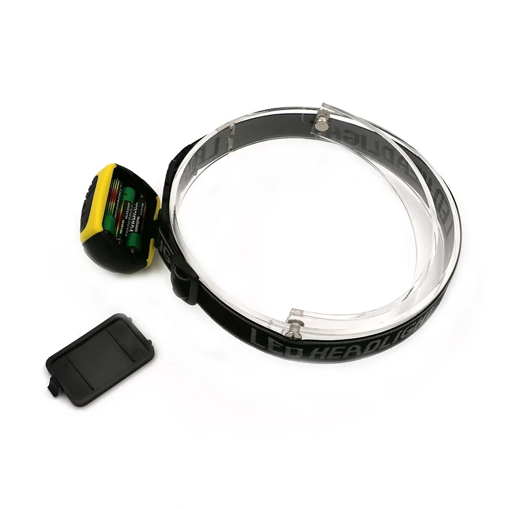Mini Waterproof  Outdoor Headband LED Flashlight