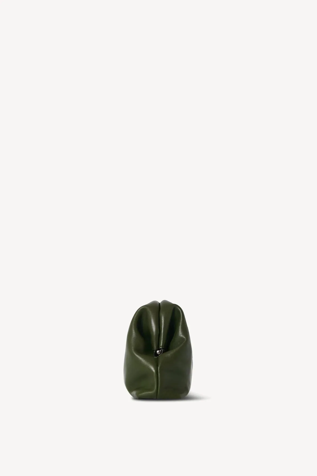 Mira Clutch in Leather - Moss