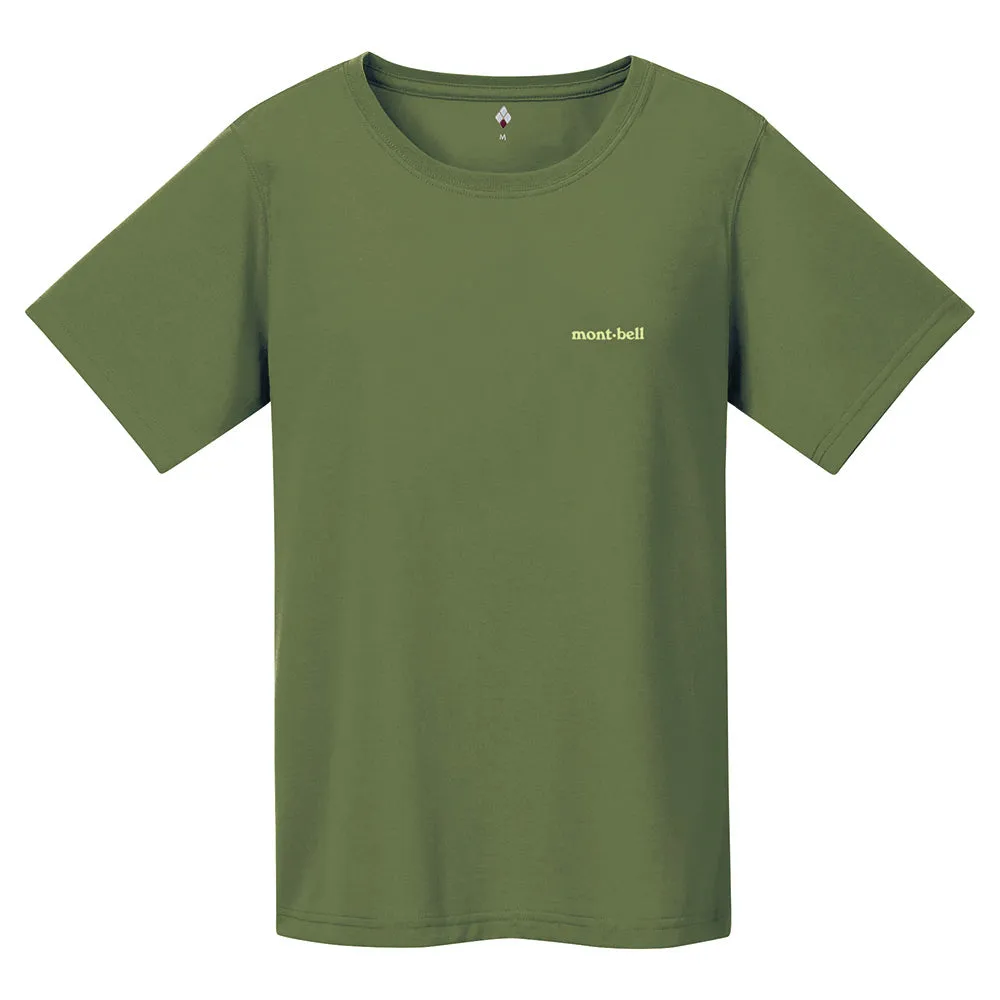 MONTBELL Women's WICKRON TEE OP LOGO