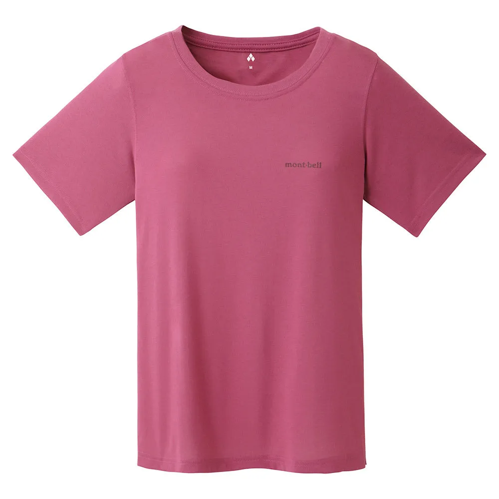 MONTBELL Women's WICKRON TEE OP LOGO