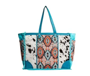 Myra Bag Tonga Ridge Weekender Bag in Blue