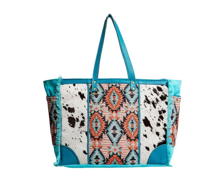 Myra Bag Tonga Ridge Weekender Bag in Blue