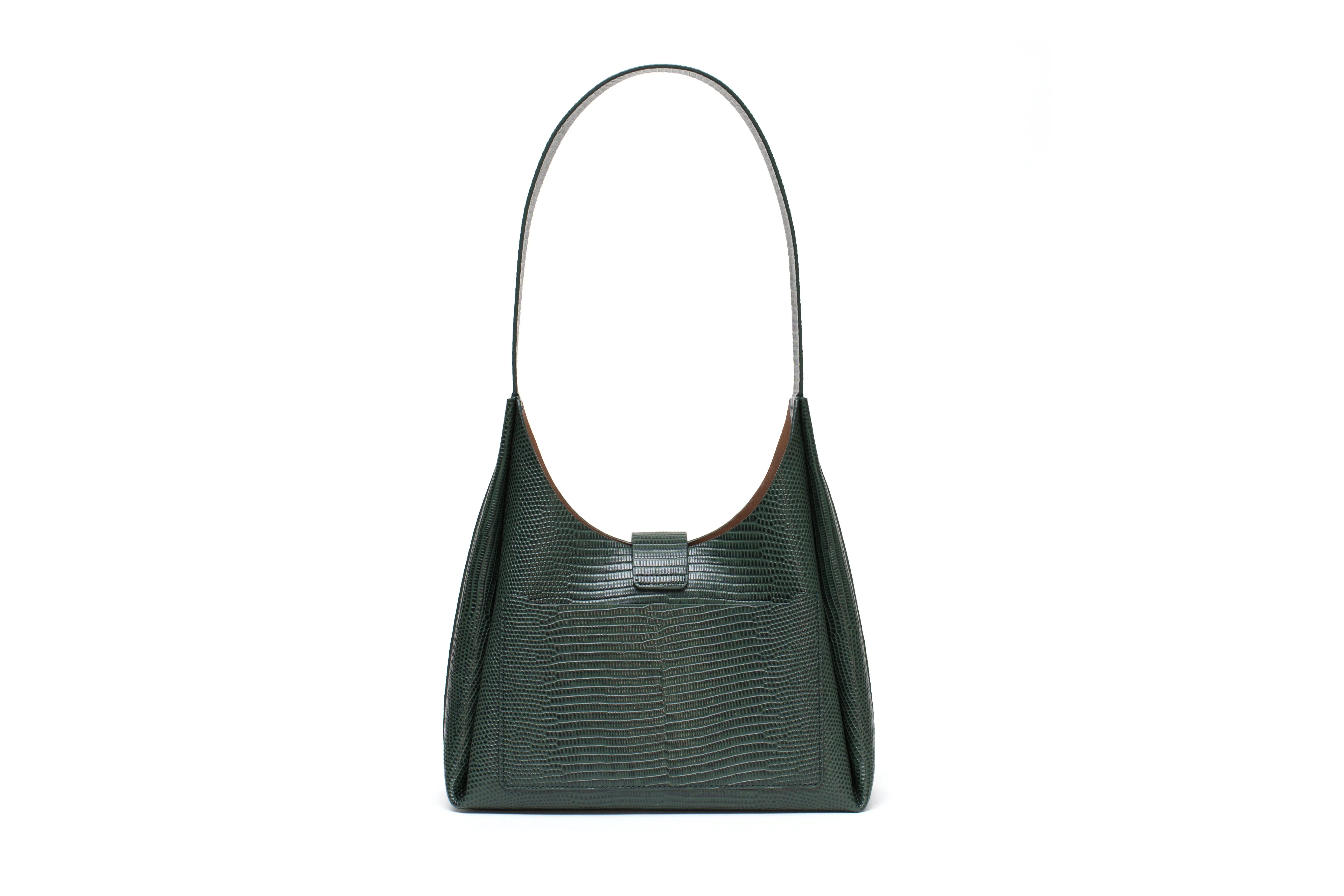 Nº53 Plis Tote - Pine Lizard