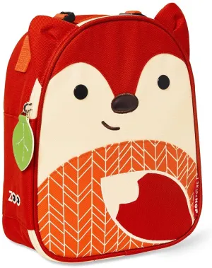 New Skip Hop Kids Insulated Lunch Box, Fox! Roomy main compartment that holds sandwiches, snacks, drinks and more.