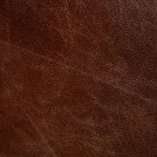 Nisky Leather Bar Chair - Geisha Brown