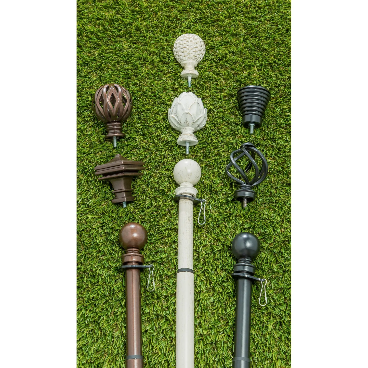 Pagoda Interchangeable Finial, Bronze,20173