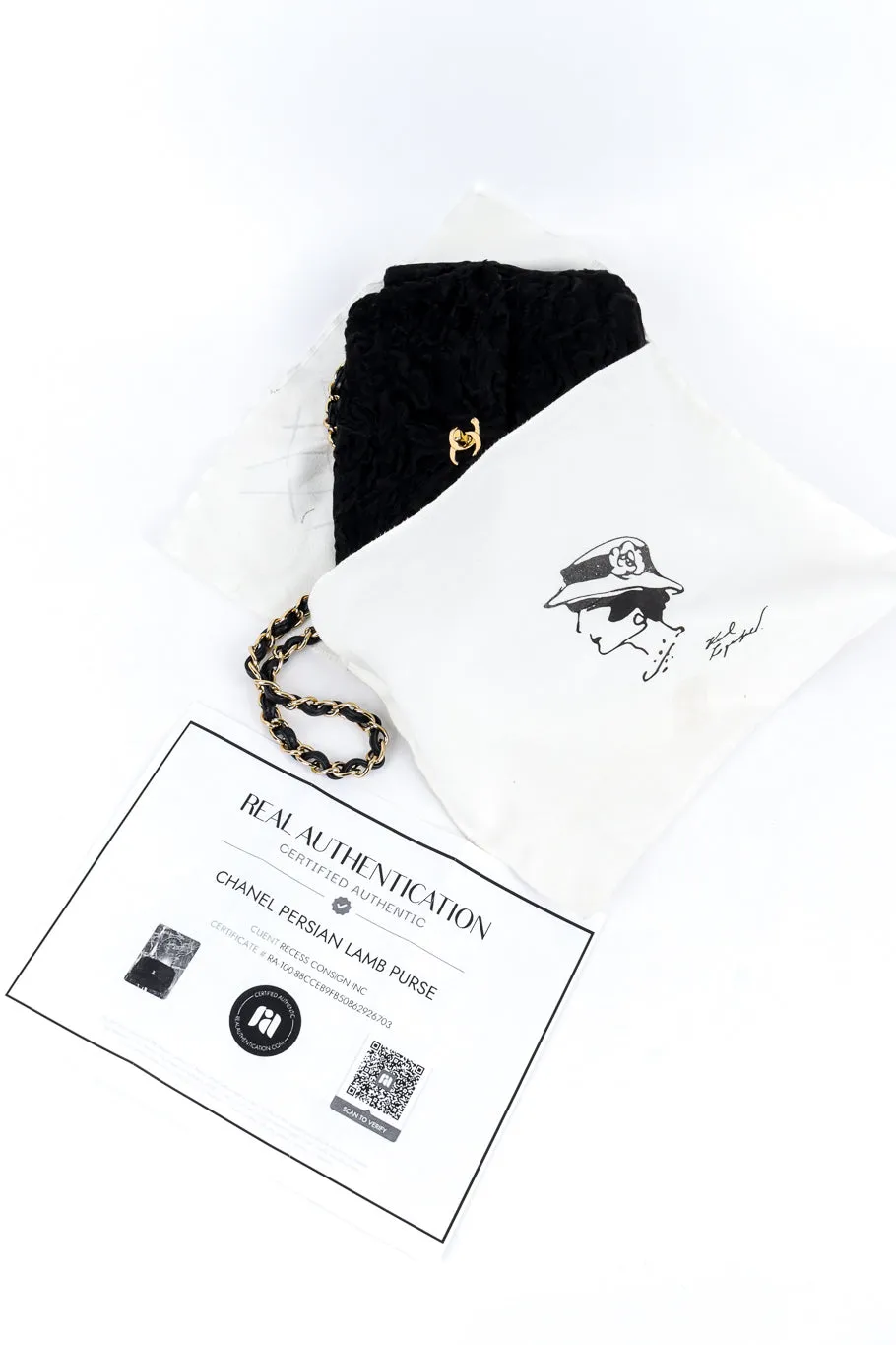 Persian Lamb Shoulder Bag