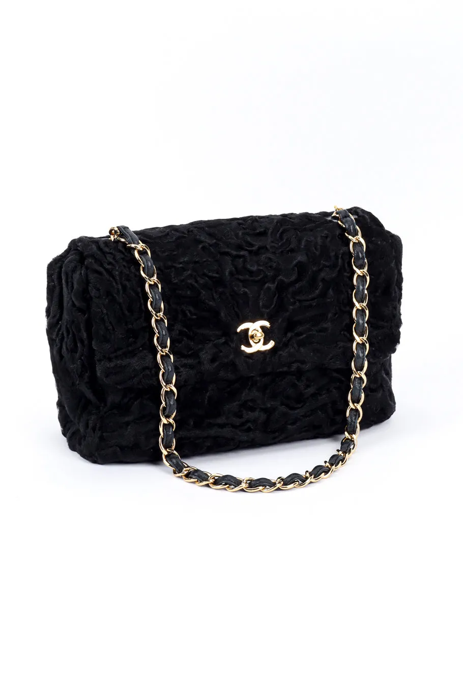Persian Lamb Shoulder Bag