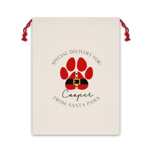 Personalized Christmas Sack For Dogs
