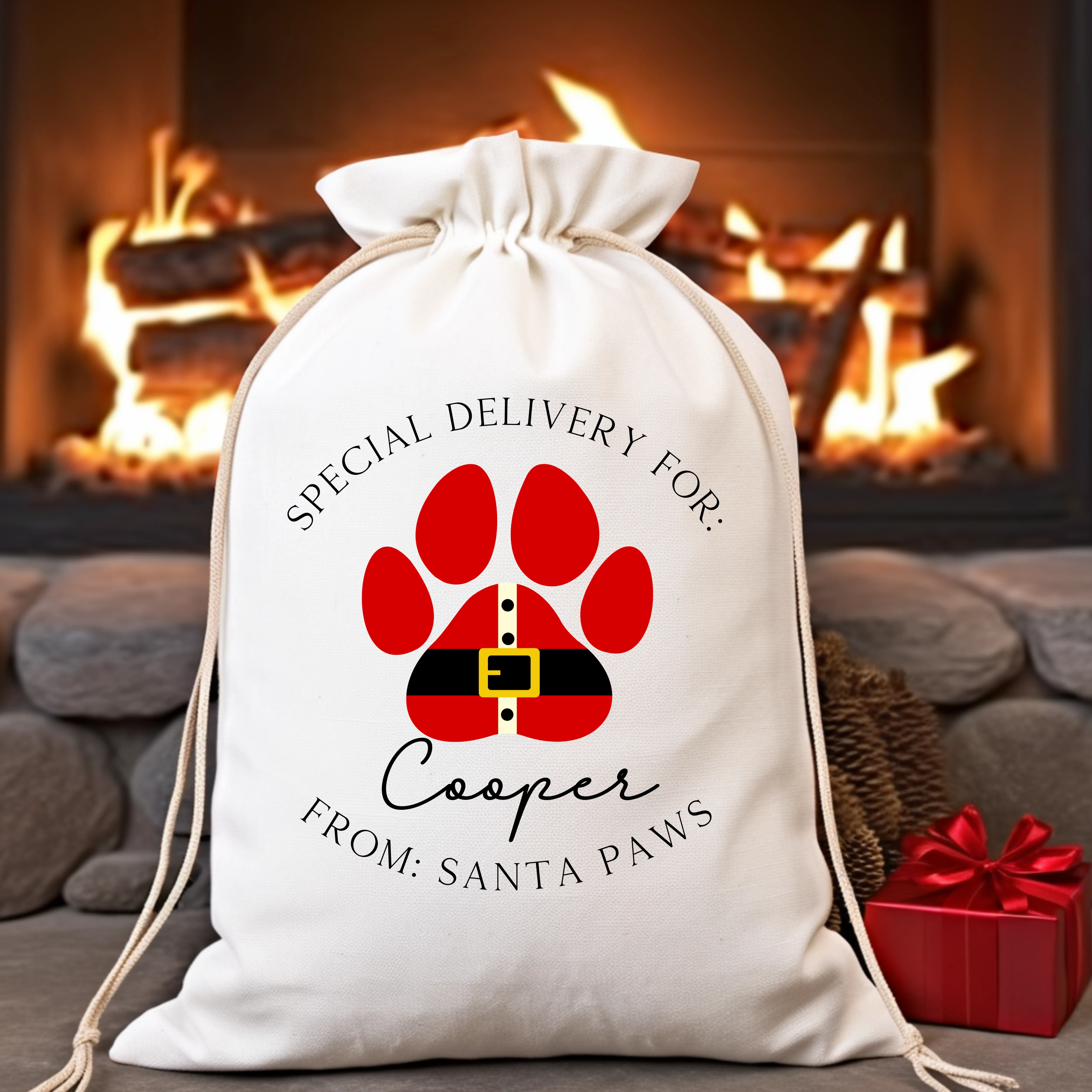 Personalized Christmas Sack For Dogs