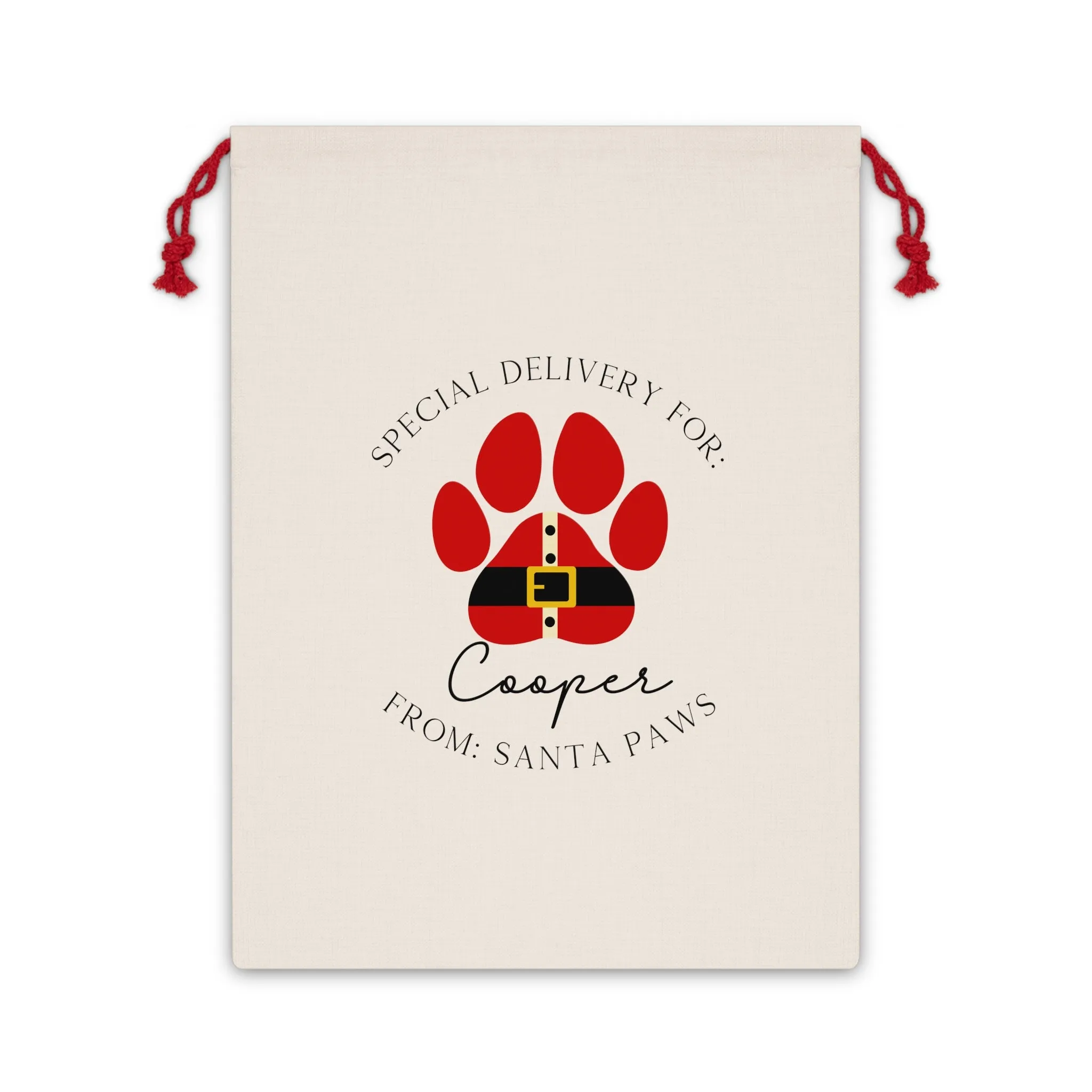Personalized Christmas Sack For Dogs