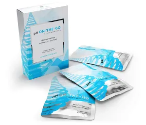 pH ON-THE-GO Alkaline Water Filter Pouch- Portable Alkaline Water Filtration System For Your Bottle, Pitcher, Jug, Container - High pH Ionized Water - Long-Life 16 Gallon/72 Litre (3-pack)