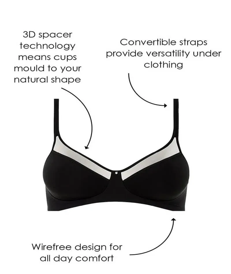 Playtex Ultralight Wire-free Bra - Black