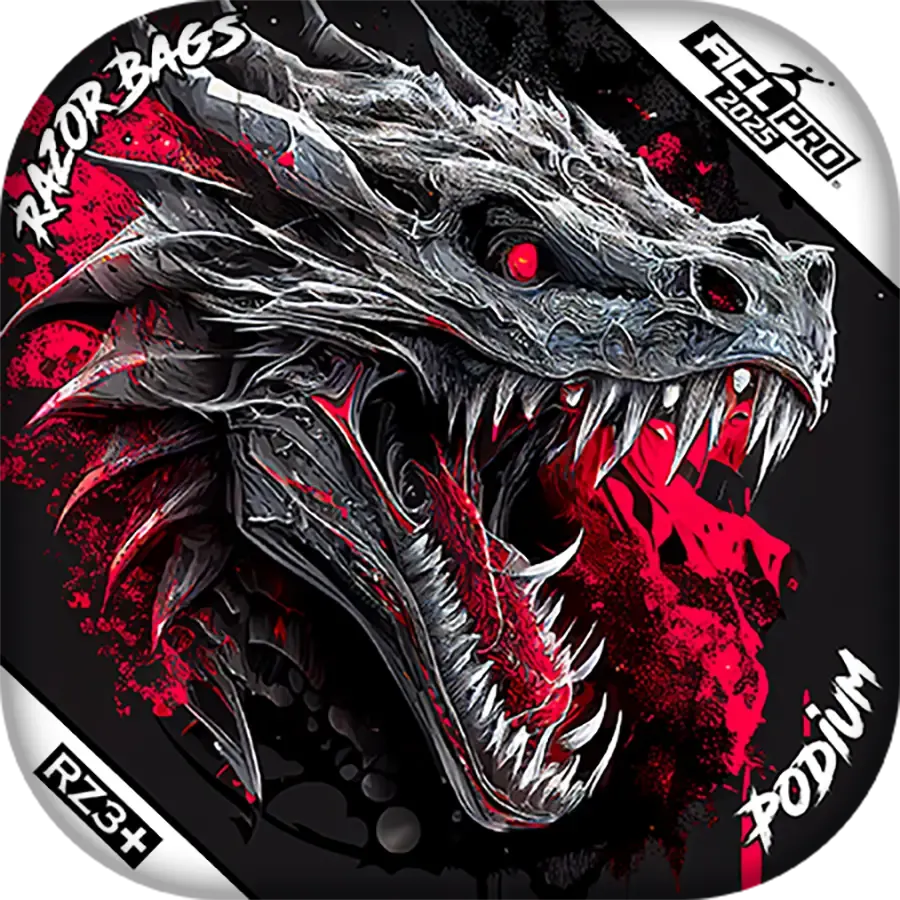 Podium | Dragon Black Series | ACL PRO Razor Cornhole Bags
