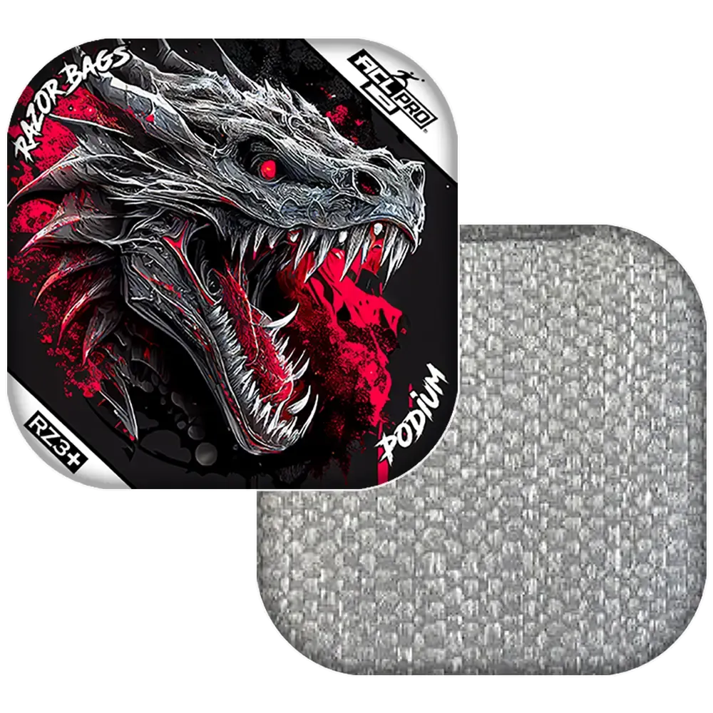 Podium | Dragon Black Series | ACL PRO Razor Cornhole Bags