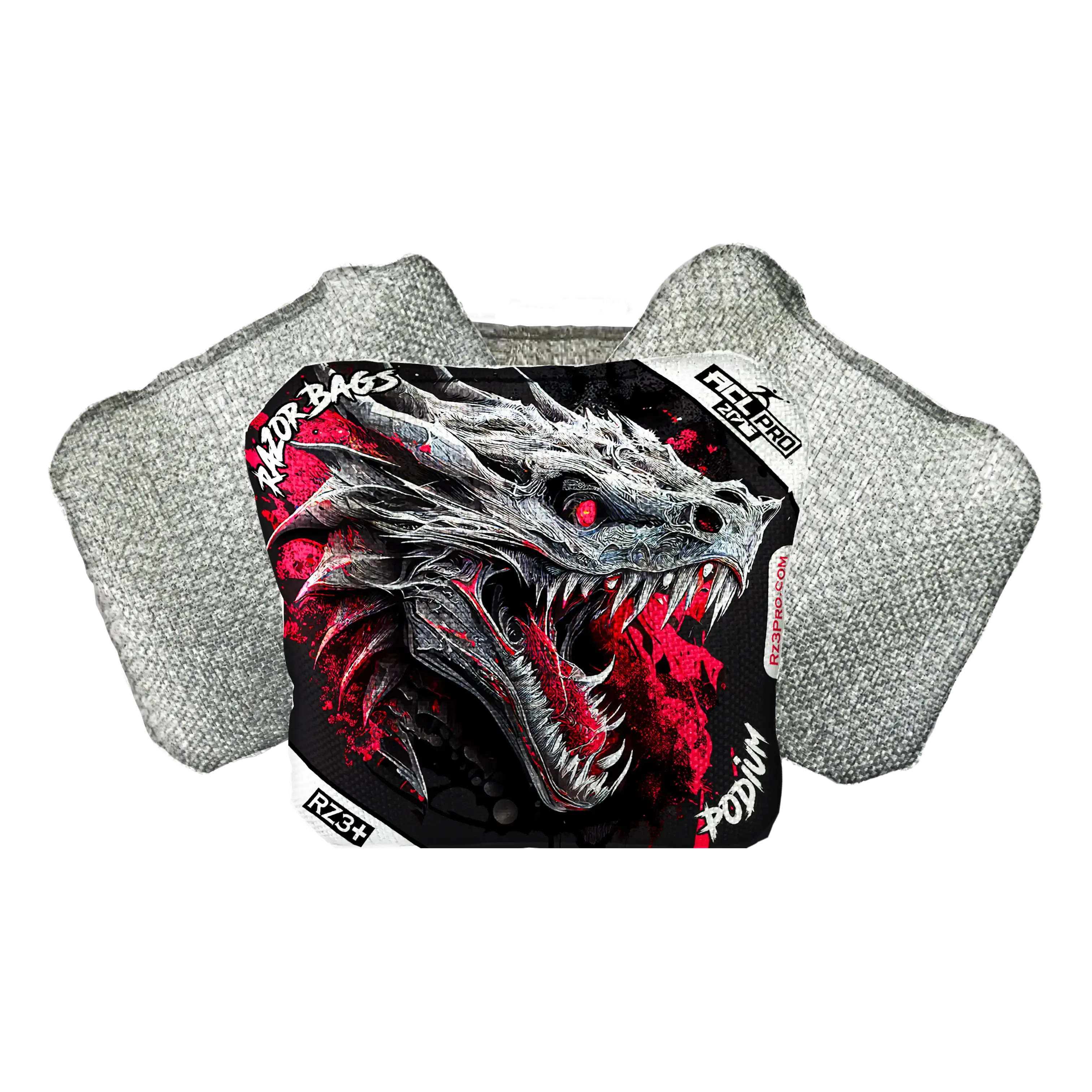 Podium | Dragon Black Series | ACL PRO Razor Cornhole Bags
