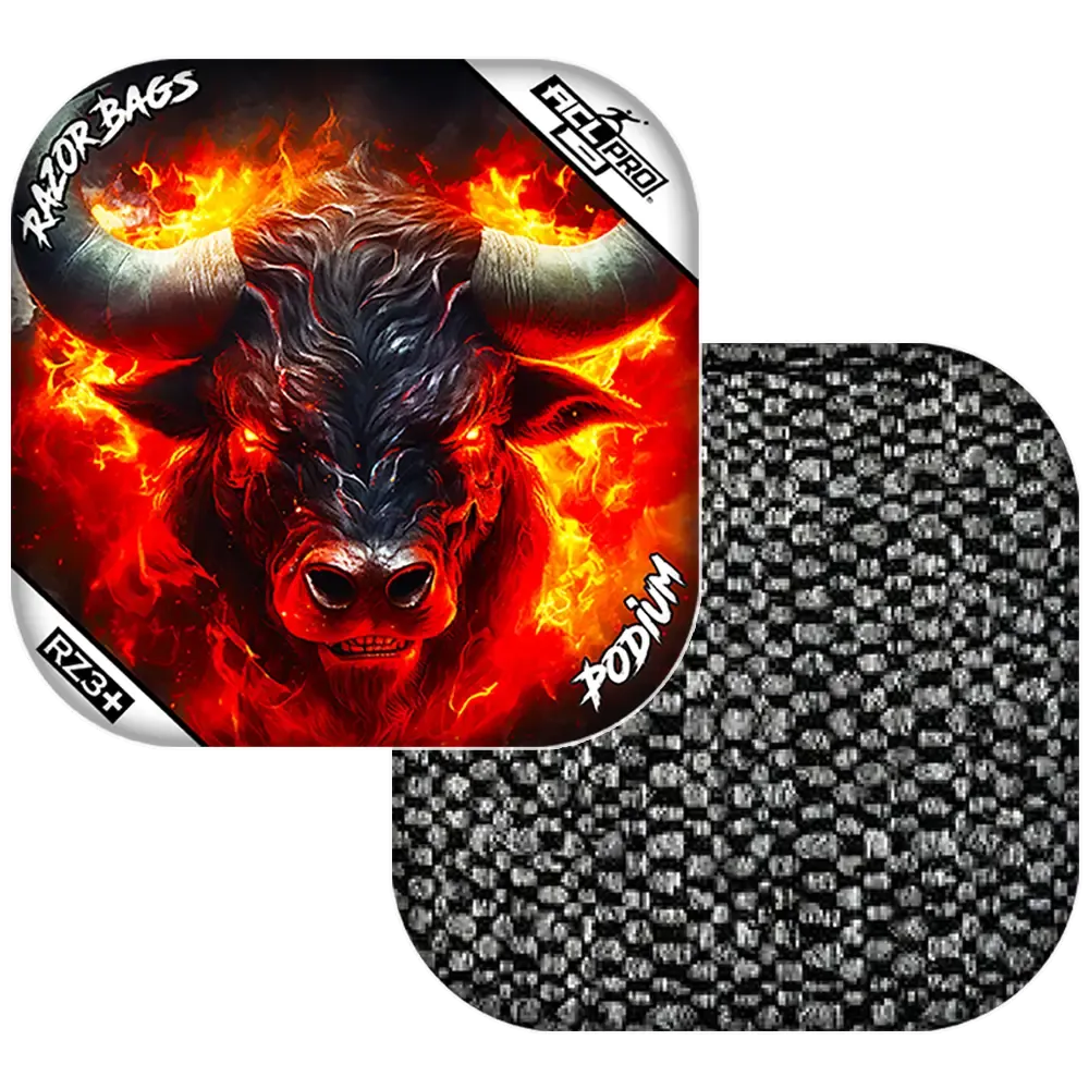 Podium | Fire Buffalo | ACL PRO Razor Cornhole Bags