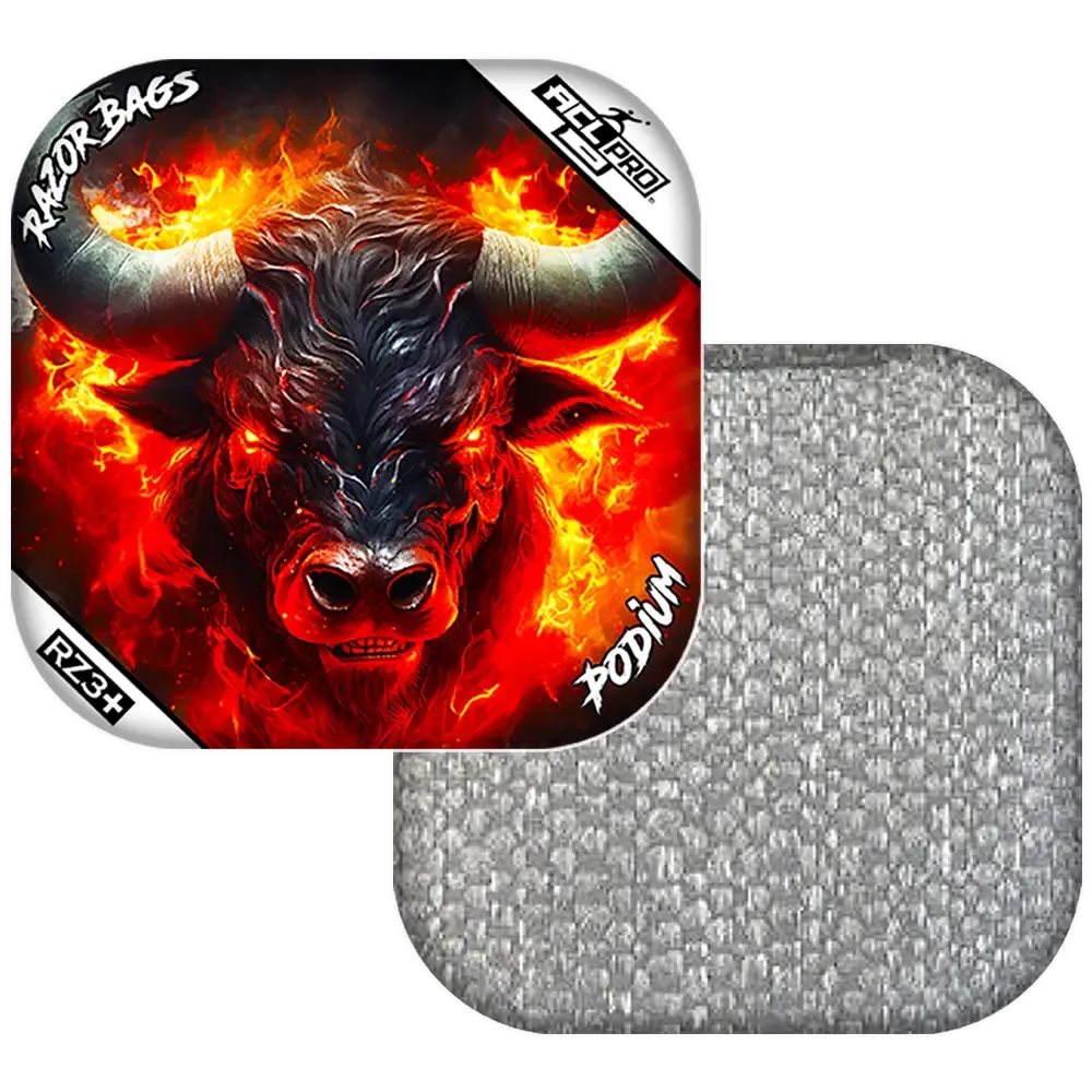 Podium | Fire Buffalo | ACL PRO Razor Cornhole Bags